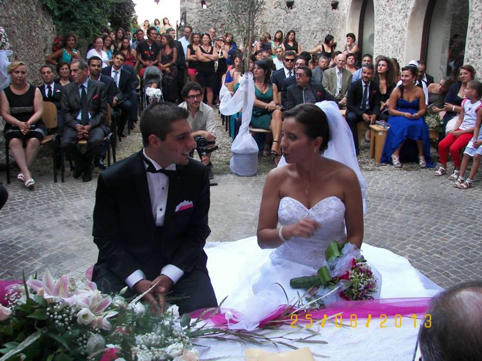 il matrimonio di Matteo e Amal a Canolo