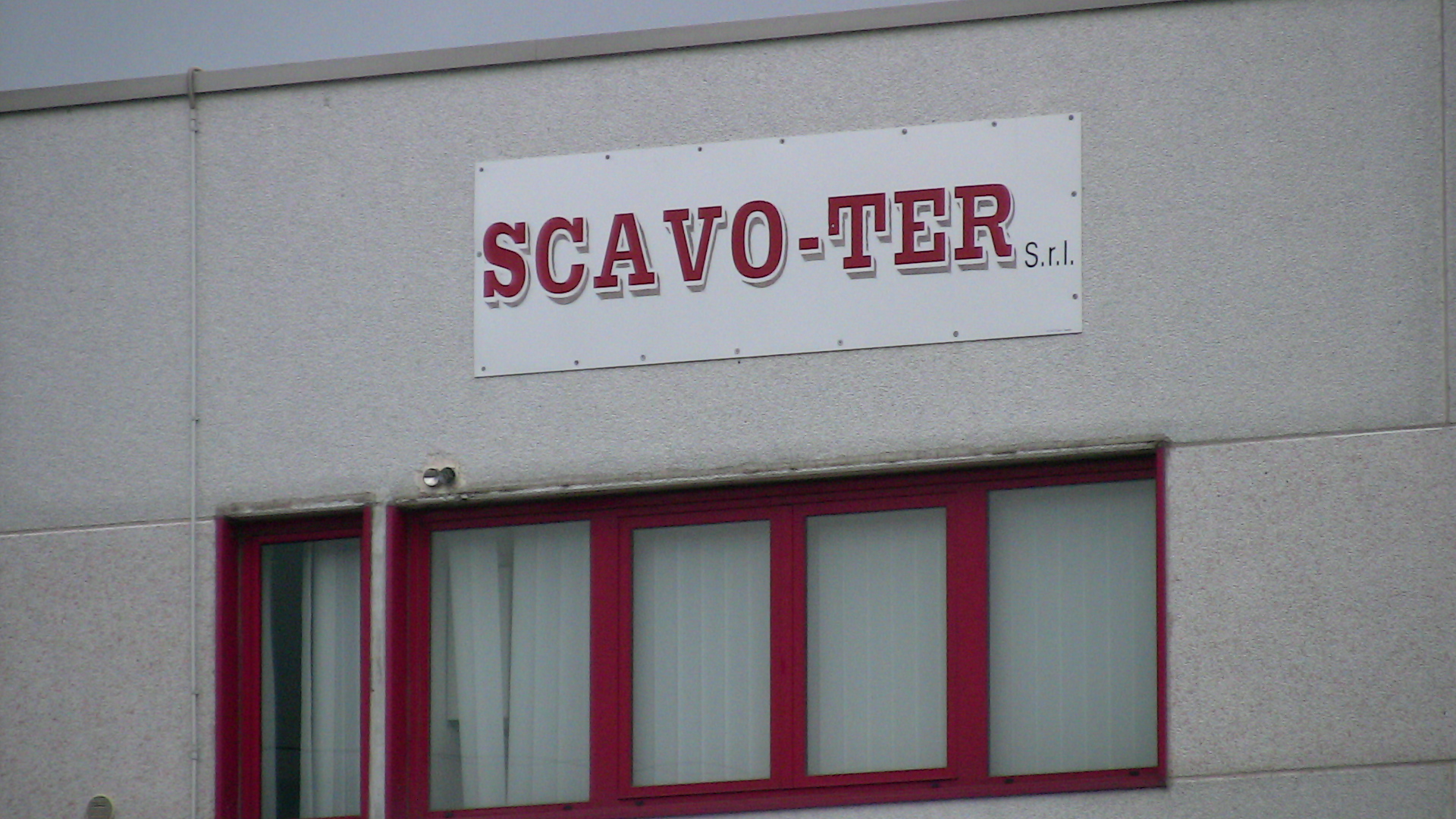 Gli uffici della SCAVO-TER