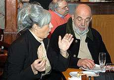 Marta Vincenzi ed il consorte Bruno Marchese