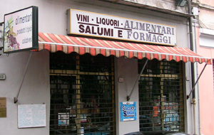 Il negozio di Fortunato BARILARO, con la STOCCO & STOCCO, a Ventimiglia