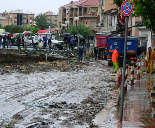 Le alluvioni di Vallecrosia un affare costante per i PELLEGRINO