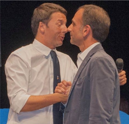 Renzi e Berruti alla presentazione di Savona