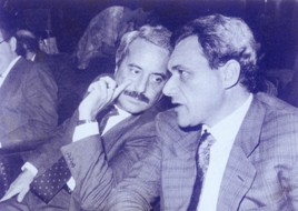 Giovanni Falcone e Pietro Grasso